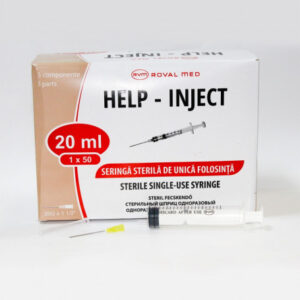 SERINGA 20 ML CU AC